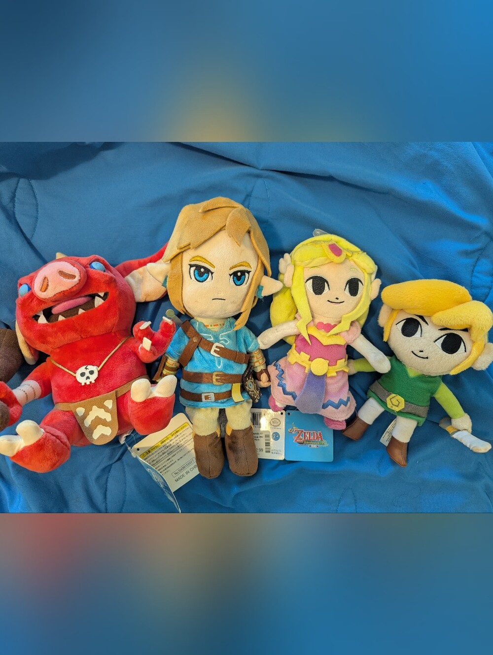 The Legend of Zelda Link Plush Toy - Blue Outfit